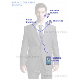 Transmisor audifono mini espía examenes pinganillo