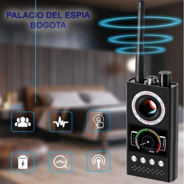 Detector de RF (Microfonos, Camaras Espias Inhalambricas, Wifi, etc), y  Barrido de Camaras con Sensores Infrarrojos
