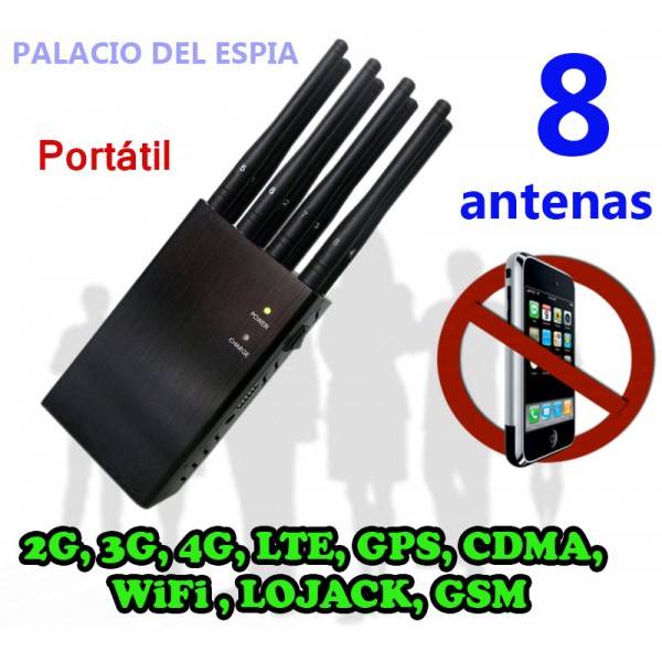 Inhibidores de señal WiFI y bloqueadores de teléfonos 4G portátiles
